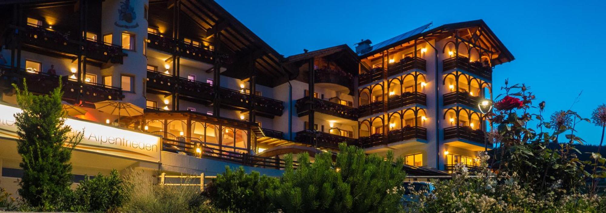 Hotel Alpenfrieden Maranza Esterno foto